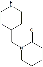 1-(piperidin-4-ylmethyl)piperidin-2-one|