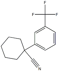 1-[3-(trifluoromethyl)phenyl]cyclohexane-1-carbonitrile