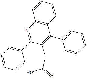 2-(2,4-diphenylquinolin-3-yl)acetic acid