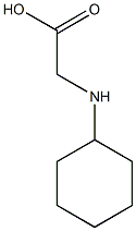 2-(cyclohexylamino)acetic acid Structure