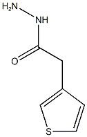 2-(thiophen-3-yl)acetohydrazide Structure