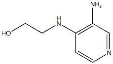 2-[(3-aminopyridin-4-yl)amino]ethan-1-ol 结构式