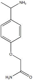 2-[4-(1-aminoethyl)phenoxy]acetamide