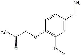 2-[4-(aminomethyl)-2-methoxyphenoxy]acetamide