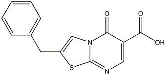 2-benzyl-5-oxo-5H-[1,3]thiazolo[3,2-a]pyrimidine-6-carboxylic acid Structure