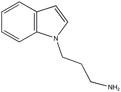 3-(1H-indol-1-yl)propan-1-amine Struktur