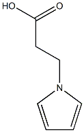 3-(1H-pyrrol-1-yl)propanoic acid,,结构式