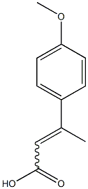  3-(4-methoxyphenyl)but-2-enoic acid