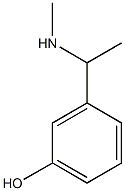 3-[1-(methylamino)ethyl]phenol Structure