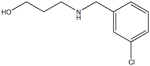 3-{[(3-chlorophenyl)methyl]amino}propan-1-ol
