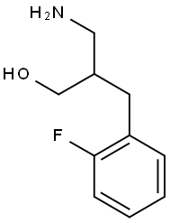 3-amino-2-[(2-fluorophenyl)methyl]propan-1-ol|