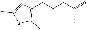 4-(2,5-dimethylthiophen-3-yl)butanoic acid 结构式