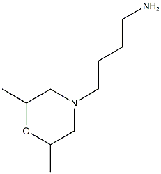 4-(2,6-dimethylmorpholin-4-yl)butan-1-amine Structure