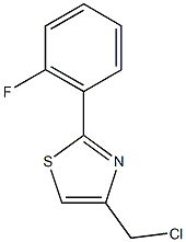  4-(chloromethyl)-2-(2-fluorophenyl)-1,3-thiazole