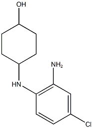 4-[(2-amino-4-chlorophenyl)amino]cyclohexan-1-ol