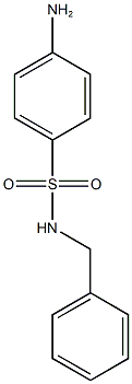 4-amino-N-benzylbenzene-1-sulfonamide Structure