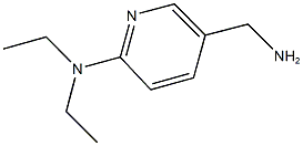 5-(aminomethyl)-N,N-diethylpyridin-2-amine,,结构式