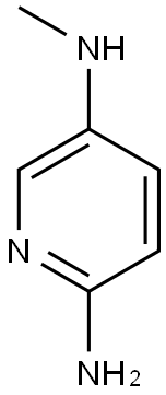 5-N-methylpyridine-2,5-diamine,,结构式