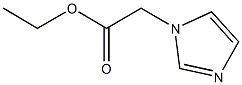 ethyl 2-(1H-imidazol-1-yl)acetate Structure