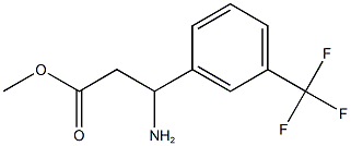 methyl 3-amino-3-[3-(trifluoromethyl)phenyl]propanoate