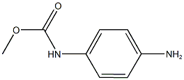 methyl N-(4-aminophenyl)carbamate 结构式