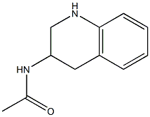 N-(1,2,3,4-tetrahydroquinolin-3-yl)acetamide Structure