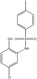 N-(5-chloro-2-hydroxyphenyl)-4-methylbenzene-1-sulfonamide|