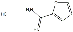 furan-2-carboximidamide hydrochloride Struktur