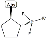 Potassium  trans-2-methylcyclopentyltrifluoroborate Structure