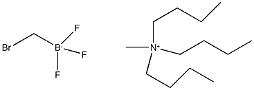 Tributylmethylammonium bromomethyltrifluoroborate Structure