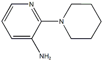 2-(1-Piperidinyl)-3-pyridinamine 结构式