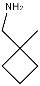 (1-Methylcyclobutyl)methanamine Structure