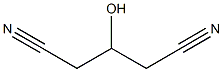 3-ヒドロキシグルタロニトリル 化学構造式