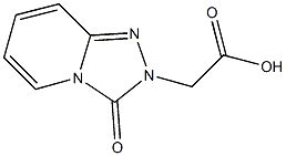 (3-OXO[1,2,4]TRIAZOLO[4,3-A]PYRIDIN-2(3H)-YL)ACETIC ACID Structure