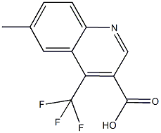 6-METHYL-4-(TRIFLUOROMETHYL)QUINOLINE-3-CARBOXYLIC ACID