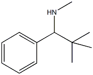 N,2,2-TRIMETHYL-1-PHENYLPROPAN-1-AMINE Struktur