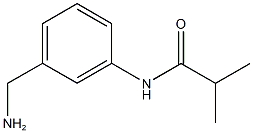 N-[3-(AMINOMETHYL)PHENYL]-2-METHYLPROPANAMIDE 结构式