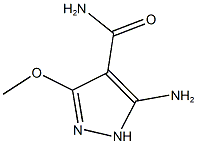 5-AMINO-3-METHOXY-1H-PYRAZOLE-4-CARBOXAMIDE