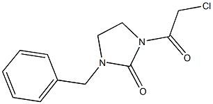 1-BENZYL-3-(CHLOROACETYL)IMIDAZOLIDIN-2-ONE Structure