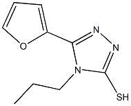 5-(2-FURYL)-4-PROPYL-4H-1,2,4-TRIAZOLE-3-THIOL|5-呋喃-2-基-4-丙基-4H-[1,2,4]三唑-3-硫醇