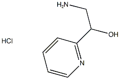 2-AMINO-1-PYRIDIN-2-YLETHANOL HYDROCHLORIDE 结构式