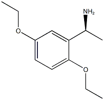 (1S)-1-(2,5-DIETHOXYPHENYL)ETHANAMINE,,结构式