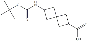 6-[(tert-butoxycarbonyl)amino]spiro[3.3]heptane-2-carboxylic acid