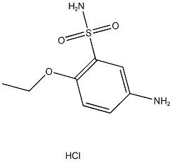 5-amino-2-ethoxybenzenesulfonamide hydrochloride Structure
