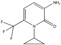 3-amino-1-cyclopropyl-6-(trifluoromethyl)pyridin-2(1H)-one|