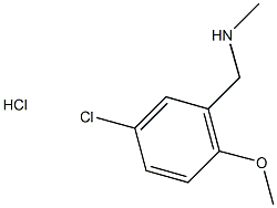 N-(5-chloro-2-methoxybenzyl)-N-methylamine hydrochloride