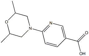 6-(2,6-dimethylmorpholin-4-yl)nicotinic acid