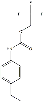  2,2,2-trifluoroethyl 4-ethylphenylcarbamate