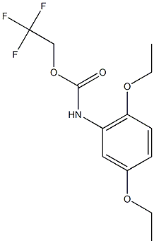 2,2,2-trifluoroethyl 2,5-diethoxyphenylcarbamate|