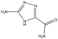 5-amino-4H-1,2,4-triazole-3-carboxamide,,结构式